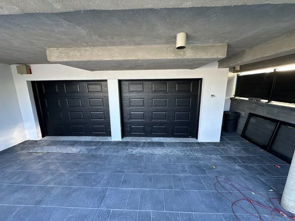 Professional spray painted home exterior in Alberta